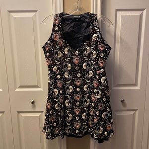 Sourpuss Cat Moon Bat dress Size XXXL